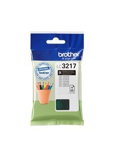 Cartucho tinta brother lc3217bk negro 550 paginas mfcj5330dw  mfcj5730dw  mfcj6530dw  mfcj6930dw