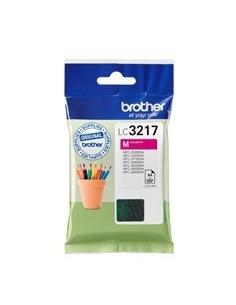 Cartucho tinta brother lc3217m magenta 550 paginas mfcj5330dw  mfcj5730dw  mfcj6530dw  mfcj6930dw