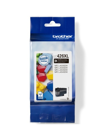 Cartucho tinta brother lc426xlbk negro 6000 paginas