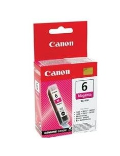Cartucho tinta canon bci 6m magenta 13ml s800  s820  s820d  s830  s900  s9000