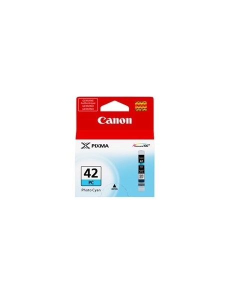 Cartucho tinta canon cli  42pc cian foto pixma 13ml