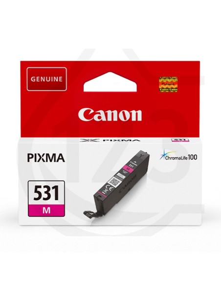 Cartucho tinta canon cli  531m magenta