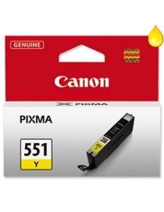 Cartucho tinta canon cli  551y amarillo mg6350  mg5450