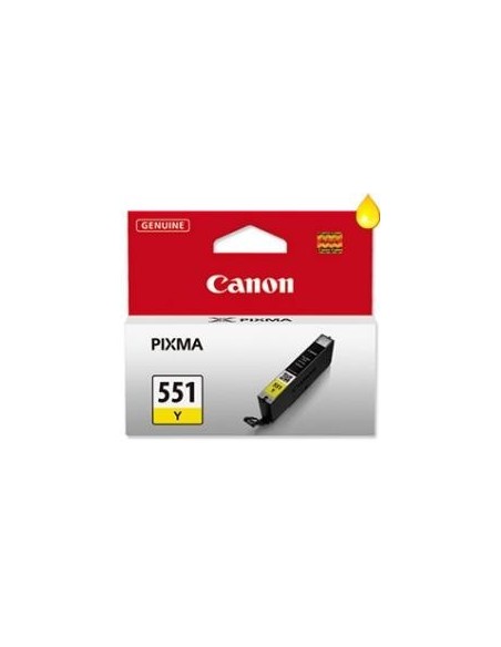 Cartucho tinta canon cli  551y amarillo mg6350  mg5450
