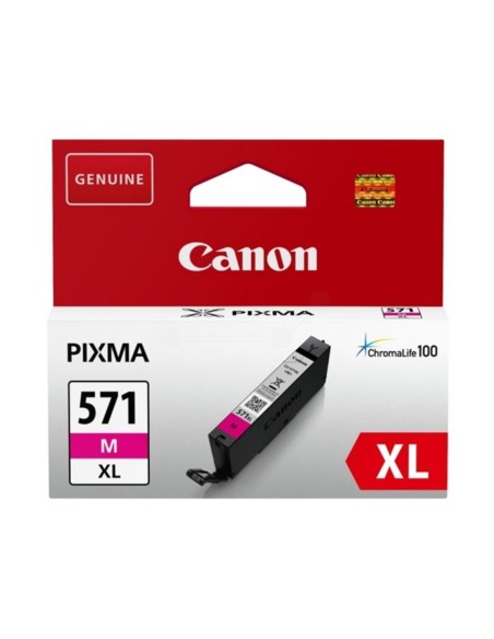 Cartucho tinta canon cli  571m xl magenta mg5751 mg6851 mg7750