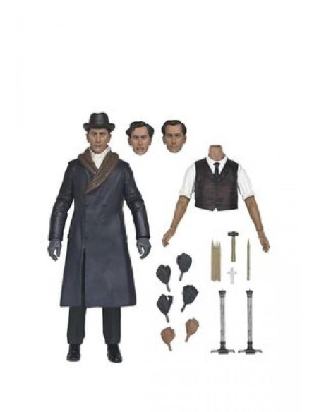 Van helsing scale action figura 18 cm hammer films horror of dracula 1958