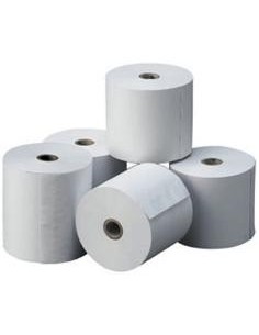 Rollo de papel termico impresora ticket 57x55 especial balanzas