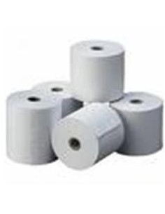 Rollo de papel matricial impresora ticket sin copia 76mmx65cm no termico