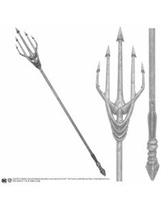 Replica the noble collection dc justice league tridente aquaman escala 1  1 186 cm