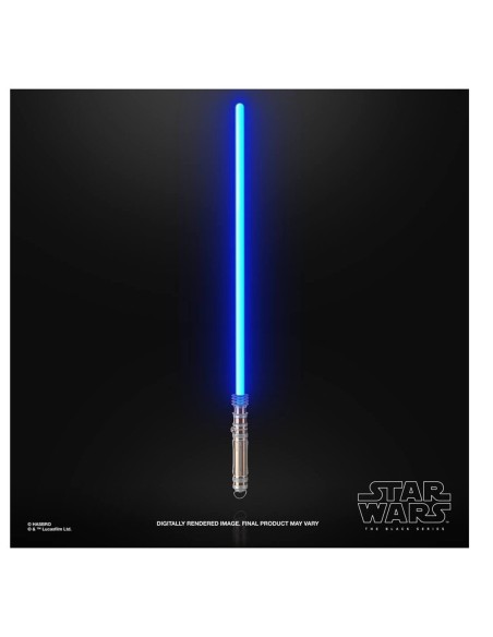 Replica hasbro 11 force x sable de luz leia organa black series