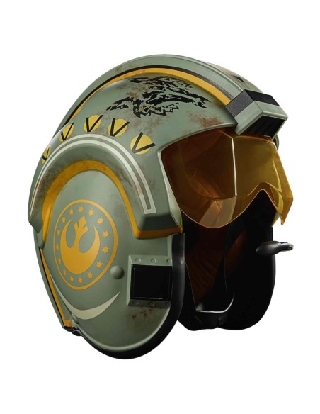 Replica escala 11trapper wolf casco electronico the mandalorian black series