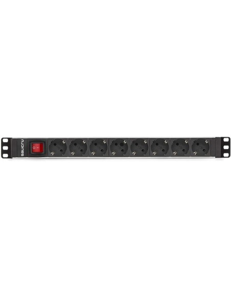 Regleta salicru para rack 19 pulgadas sps pdu 8 tomas shuko interruptor