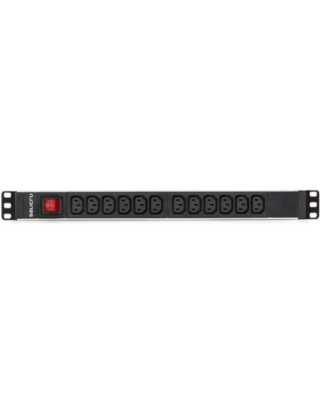 Regleta salicru para rack 19 pulgadas sps pdu 12 tomas iec interruptor