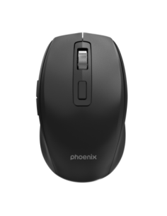 Ratón inalámbrico phoenix m120 hasta 1600 dpi clics silenciosos botónes de avance rapido