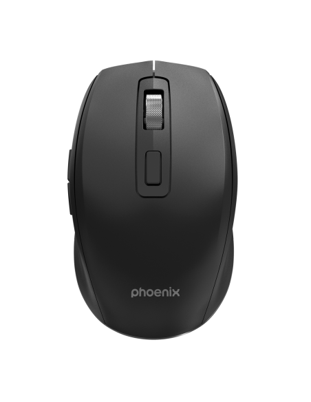 Ratón inalámbrico phoenix m120 hasta 1600 dpi clics silenciosos botónes de avance rapido