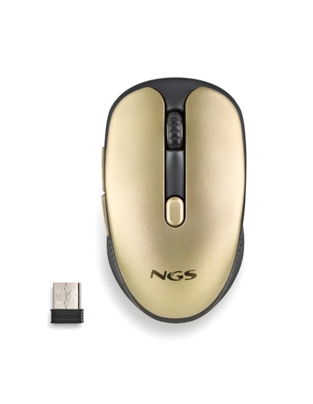 Raton inalambrico ngs evo rust gold 1600dpi