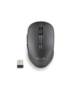 Raton inalambrico ngs evo rust black 1600dpi