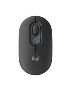 Raton inalambrico logitech pop mouse grafito