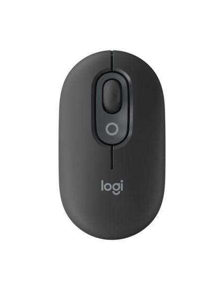 Raton inalambrico logitech pop mouse grafito