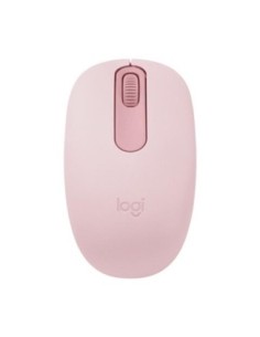 Raton inalambrico logitech m196 rosa