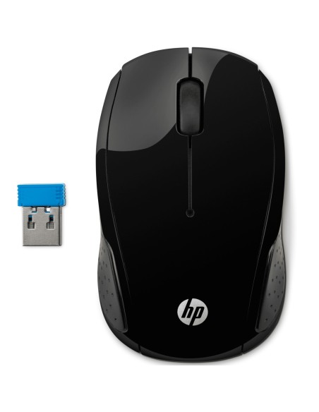Raton inalambrico hp optico wireless 220 negro