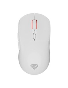 Raton inalambrico gaming genesis zircon xiii blanco