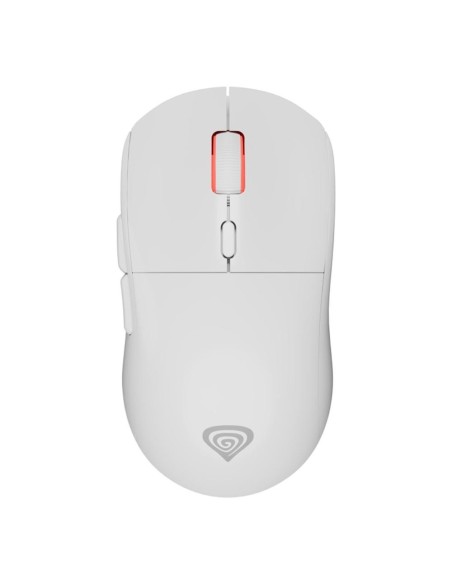 Raton inalambrico gaming genesis zircon xiii blanco