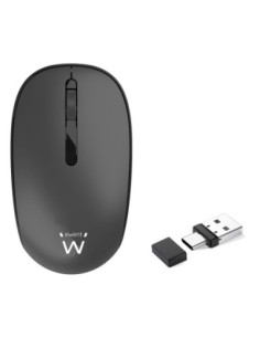 Raton inalambrico ewent ew3206 gris