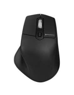 Ratón inalambrico bluetooth phoenix ergo m2 ergonomico multidispositivo y batería recargable click s