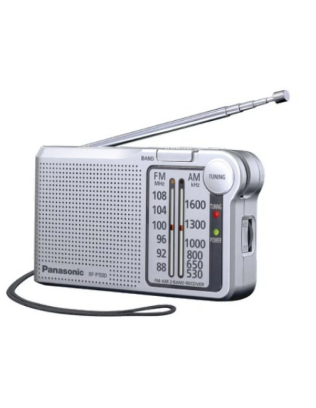 Radio panasonic rf  p150deg  s sintonizador afc color plata
