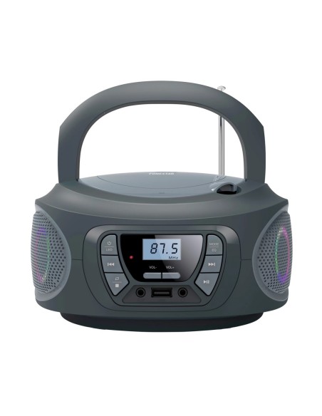 Radio cd fonestar boom  one  g usb gris