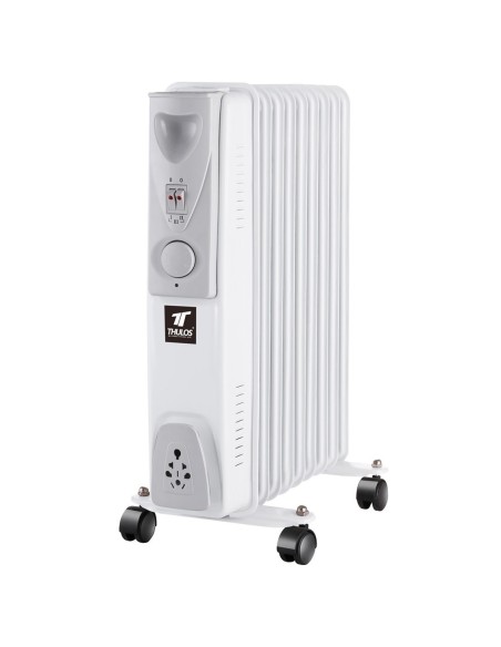 Radiador de aceite thulos th  rac901 2000w