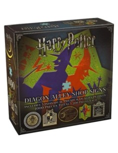 Puzzle the noble collection harry potter callejon diagon simbolos y logos tiendas 1000 piezas