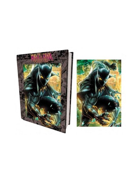 Puzzle libro lenticular prime 3d marvel wakanda forever 300 piezas