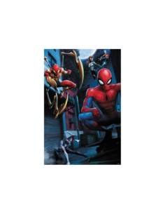 Puzzle lenticular prime 3d marvel spiderman nuevo universo 200 piezas