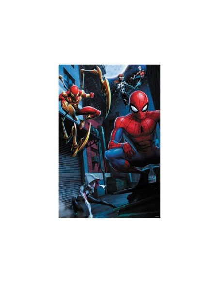 Puzzle lenticular prime 3d marvel spiderman nuevo universo 200 piezas