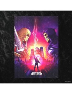 Puzzle amos del universo revelacion he  man y skeletor 1000 piezas