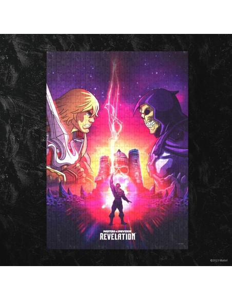 Puzzle amos del universo revelacion he  man y skeletor 1000 piezas