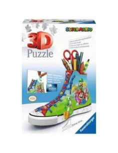 Puzzle 3d ravensburger sneaker  super mario