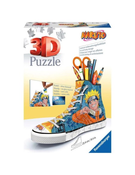 Puzzle 3d ravensburger sneaker  naruto