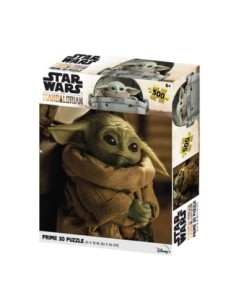 Puzle lenticular prime 3d 500 piezas the mandalorian grogu cargado 500 piezas