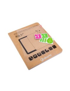 Protector de pantalla silver ht para apple ipad air 1 y 2 cristal templado