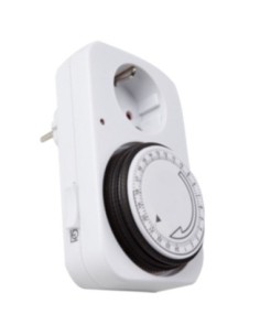 Programador silver electronic analógico  24 horas  3600w  250v  16a  50hz  ip 20  ajustable 1