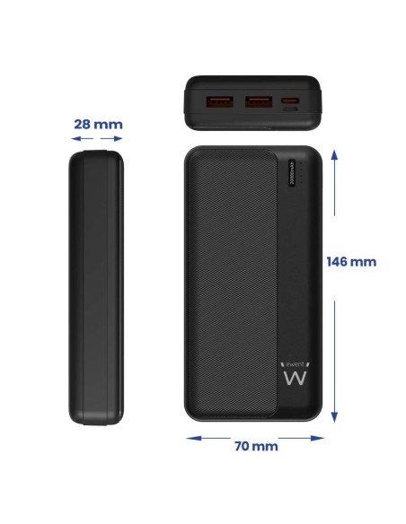 Powerbank ewent ew1163 20000mah