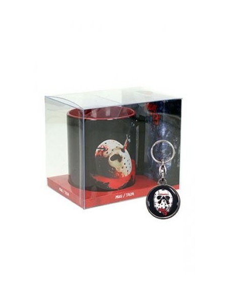 Poster mascara taza  regalo llavero metalico viernes 13