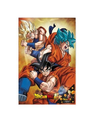 Poster 3d 58x38 cm champa goku states dragon ball super