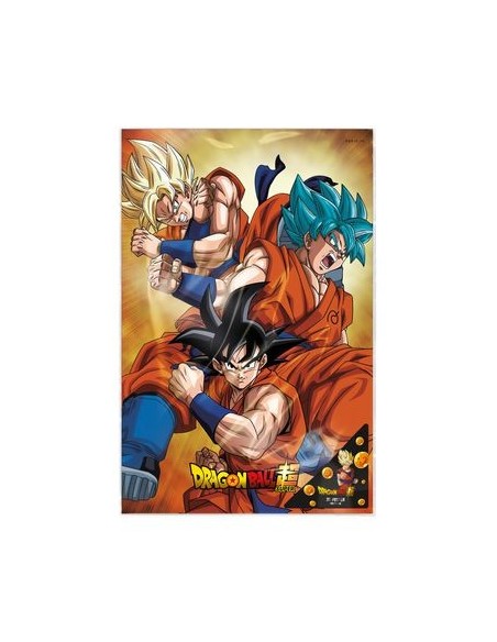 Poster 3d 58x38 cm champa goku states dragon ball super