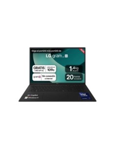 Portatil lg gram 17z90t  g intel core ultra 7 255h 32gb ssd1tb w11 17 pulgadas