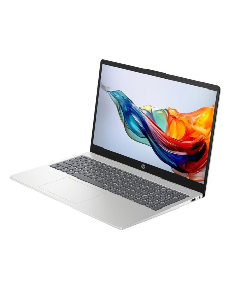 Portátil hp 15  fc0127ns 15 6 pulgadas ryzen 7  7730u  8gb  ssd 512gb  w11  plata natural