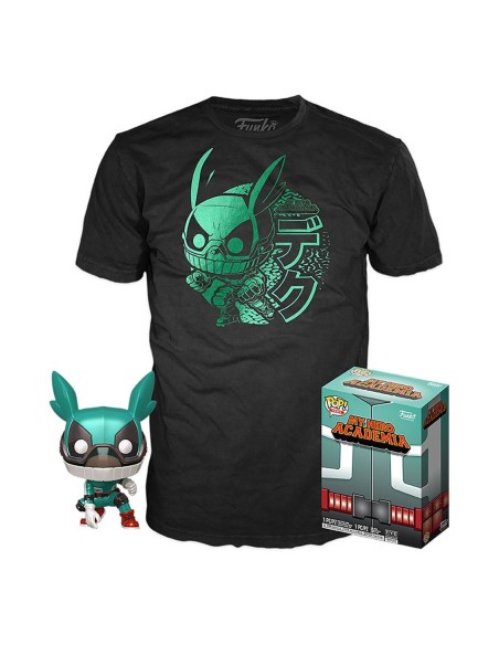 Pop y tee my hero academia deku funko  camiseta talla m